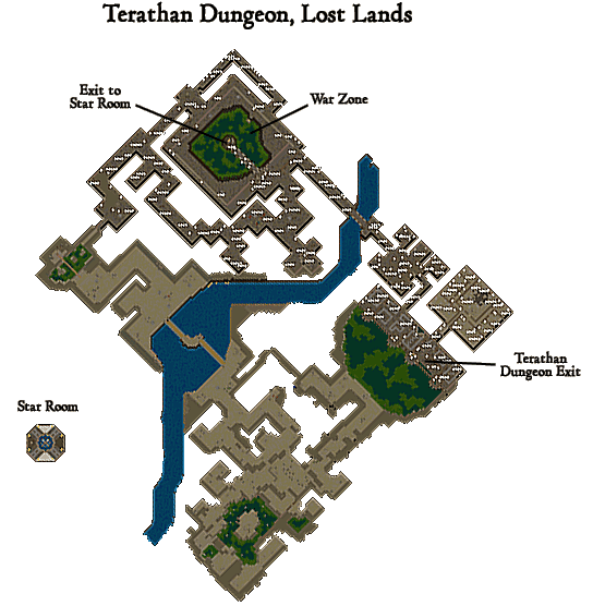 Terathan Dungeon Map